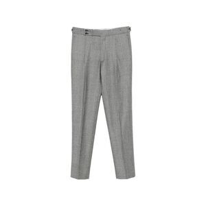 Tagliatore Black Trousers - Tailored Trousers Men